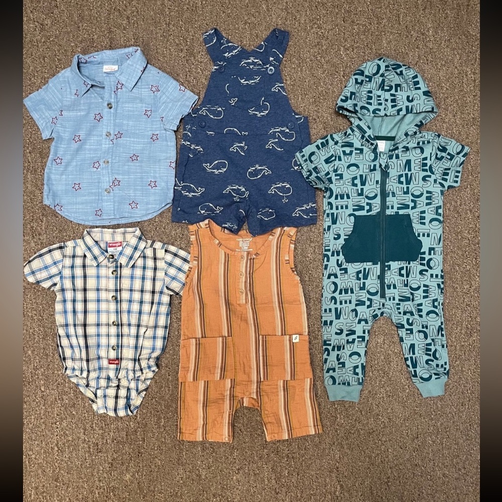 NWOT Baby Boy Clothes Bundle ! 12 months